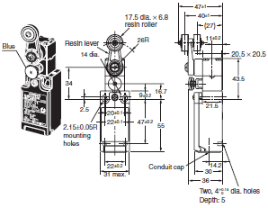 D4N-[]R Dimensions 4 