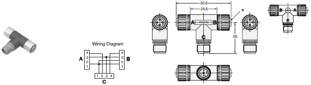 E3ZS, E3FS Dimensions 6 