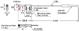 E32 Series Dimensions 334 