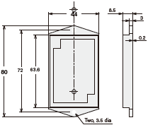 E32 Series Dimensions 33 