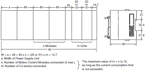 FQM1 Series Dimensions 8 