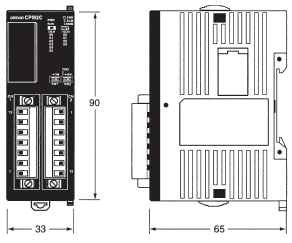 CPM2C Dimensions 2 