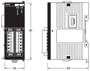 CPM2C Dimensions 6 