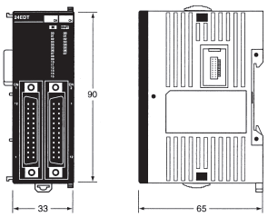 CPM2C Dimensions 7 