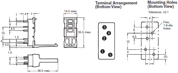 G2R-[]-S (S) Dimensions 14 