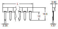 G2R-[]-S (S) Dimensions 6 