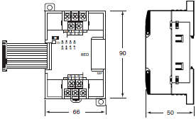 CP1L Dimensions 12 