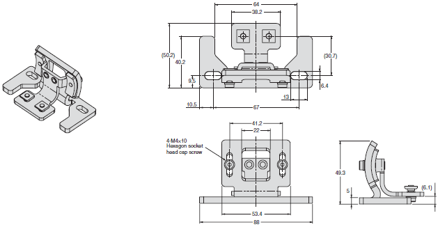 F3SR-B Dimensions 14 