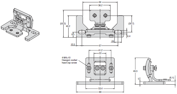 F3SR-B Dimensions 15 