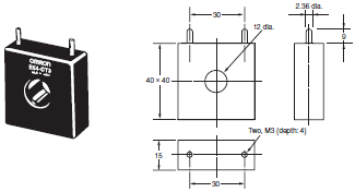 E5CN-HT Dimensions 8 