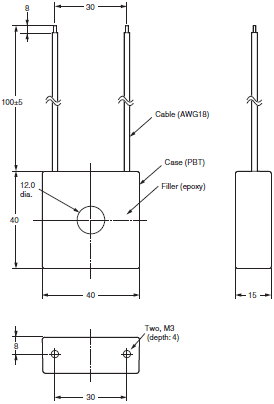 E5CC, E5CC-B, E5CC-U Dimensions 21 