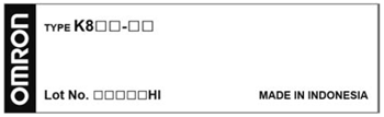 K8AK-PW Specifications 4 