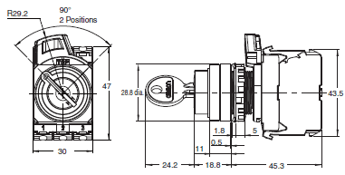 A22NK Dimensions 2 