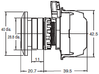 A22NN / A22NL Dimensions 11 