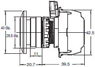 A22NN / A22NL Dimensions 21 