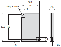 E3S-DB Dimensions 7 