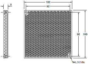 E3S-DB Dimensions 12 