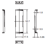 K8DT-PZ Dimensions 3 