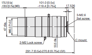 3Z4S-LE VS-TEV Series Dimensions 2 