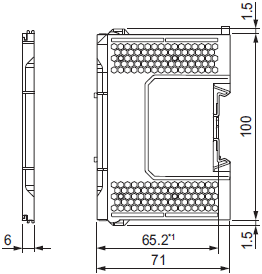 NX102-[][][][] Dimensions 4 