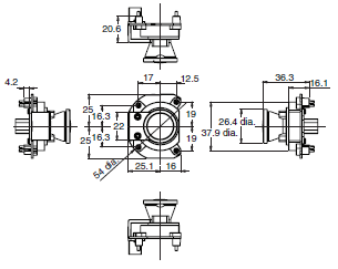 FHV7 Series Dimensions 10 