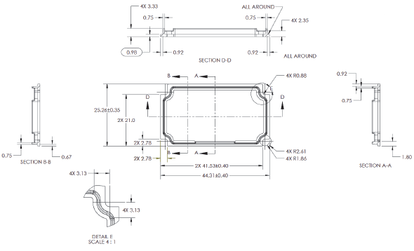 MicroHAWK F430-F / F420-F / F330-F / F320-F Dimensions 55 