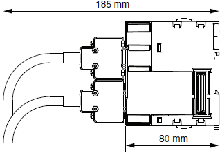 CK3W-GC[][]00 Dimensions 2 