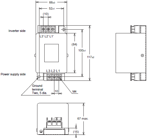 3G3MX2-V2 Dimensions 32 