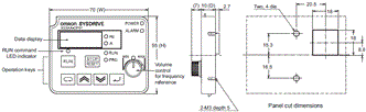 3G3MX2-V2 Dimensions 43 