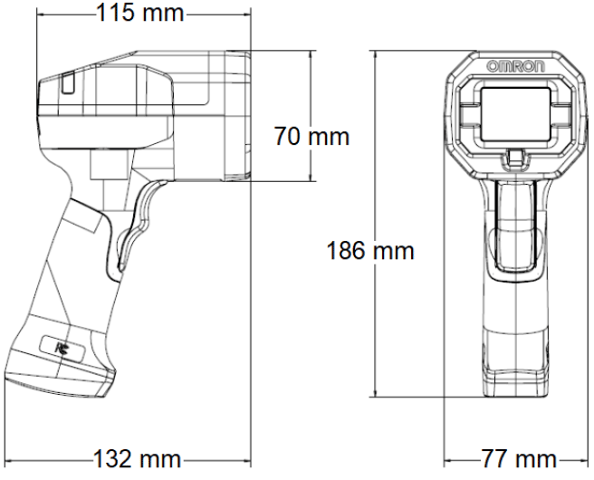 V460-H Dimensions 1 