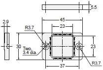 E3Z-[]-UL Dimensions 33 