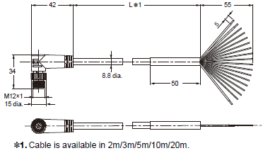FHV7-AI Series Dimensions 5 