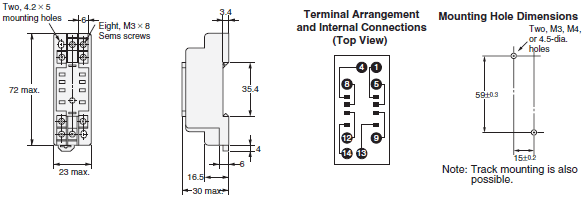 E2C / E2C-H Dimensions 23 