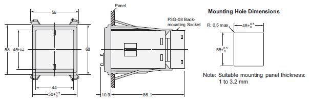 E2C / E2C-H Dimensions 33 