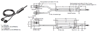 EE-SPW321 / 421 Dimensions 2 