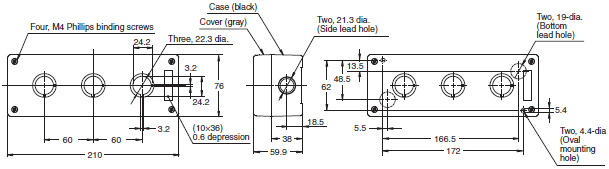 M22N Dimensions 22 