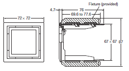 H7CC-A Dimensions 21 