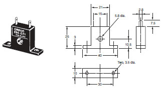 E5CN, E5CN-U Dimensions 8 