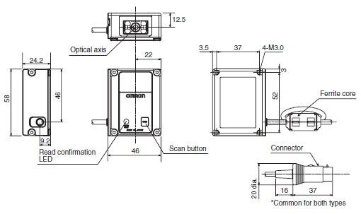 V400-R1 Dimensions 3 V400-R1CF_Dim